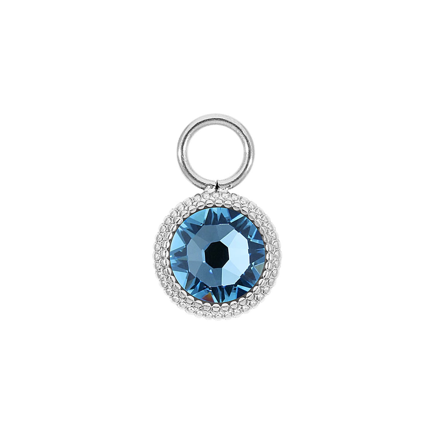 Fabero Flat Charm in Silver