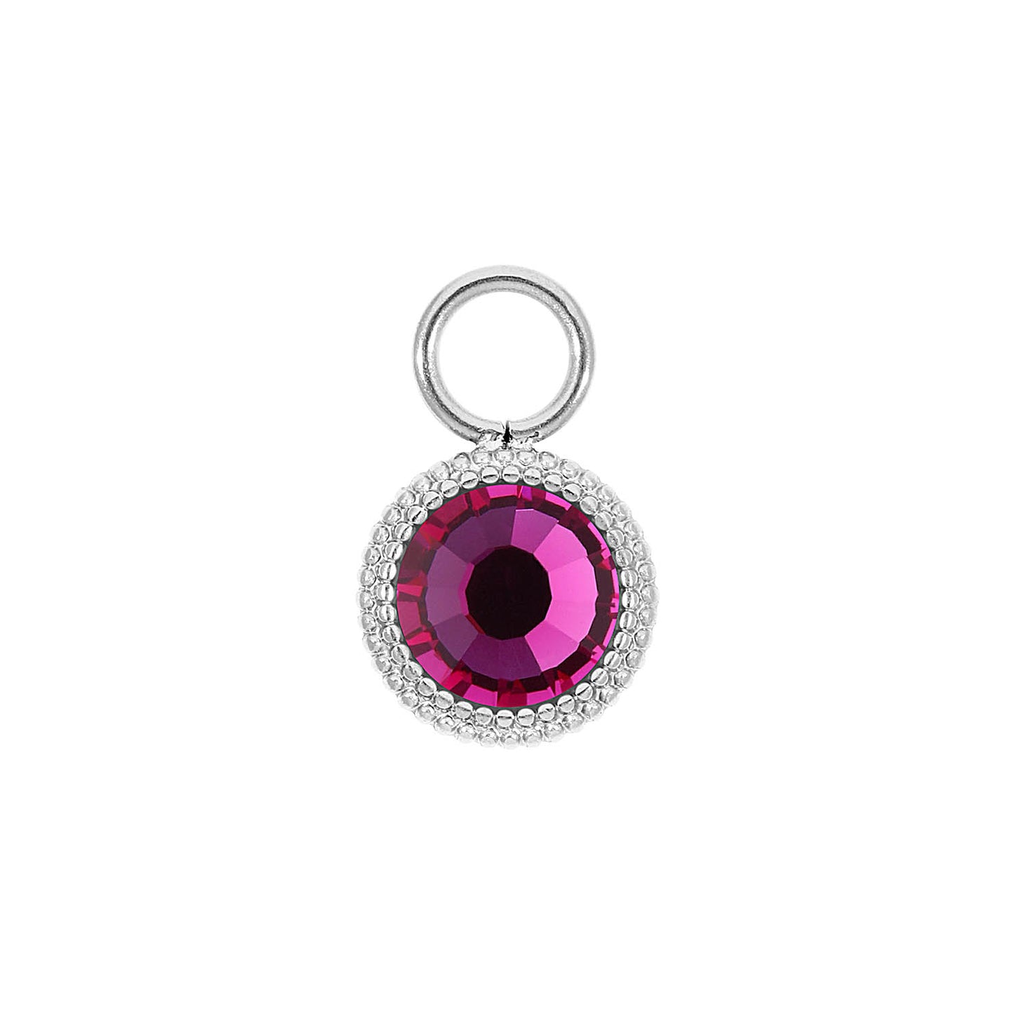 Fabero Flat Charm in Silver