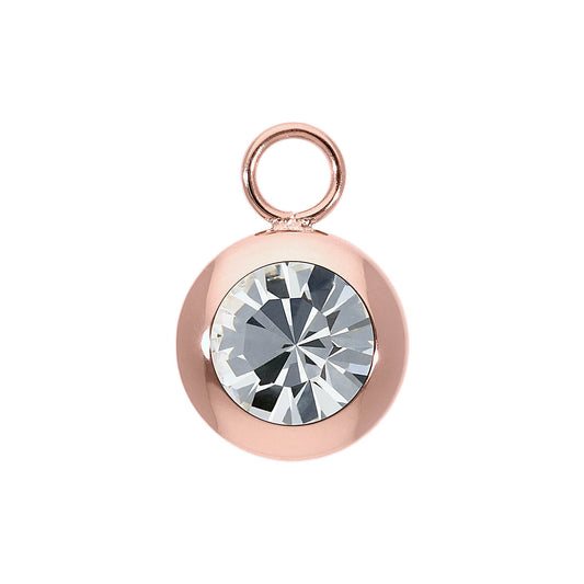 Tondo Charm - Rose Gold