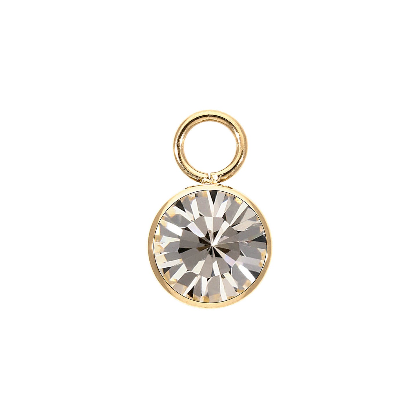 Bottone Charm in Gold