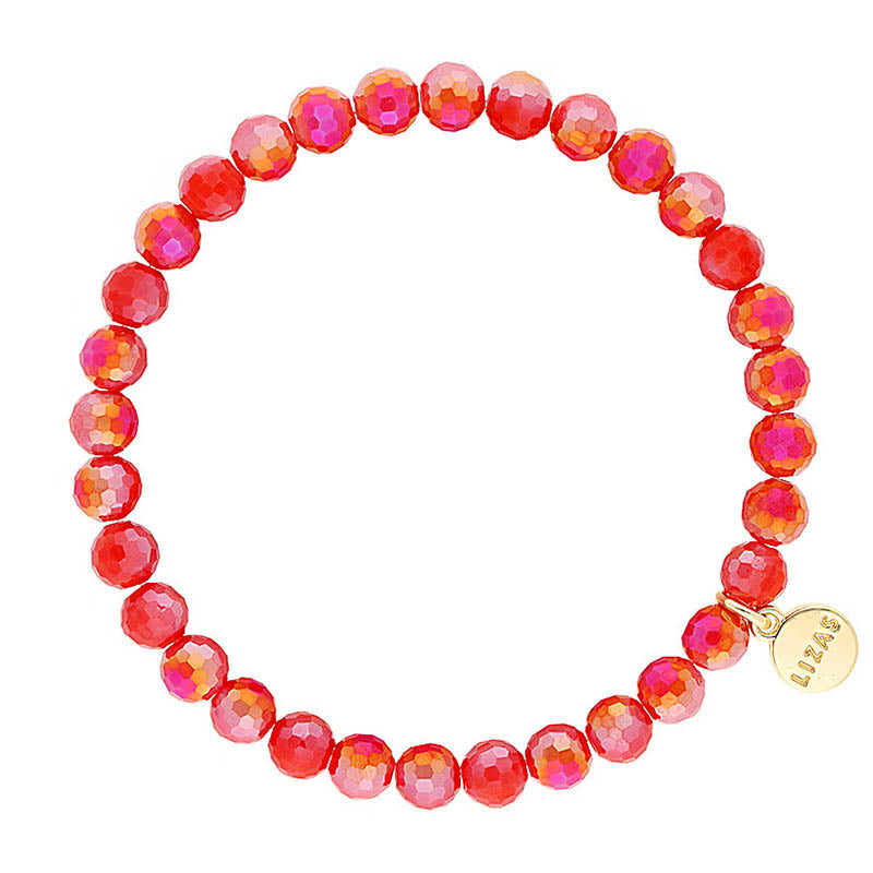 Lizas Clairsville stretchie bracelet 6mm