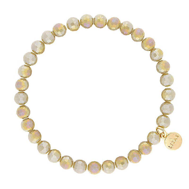 Lizas Clairsville stretchie bracelet 6mm