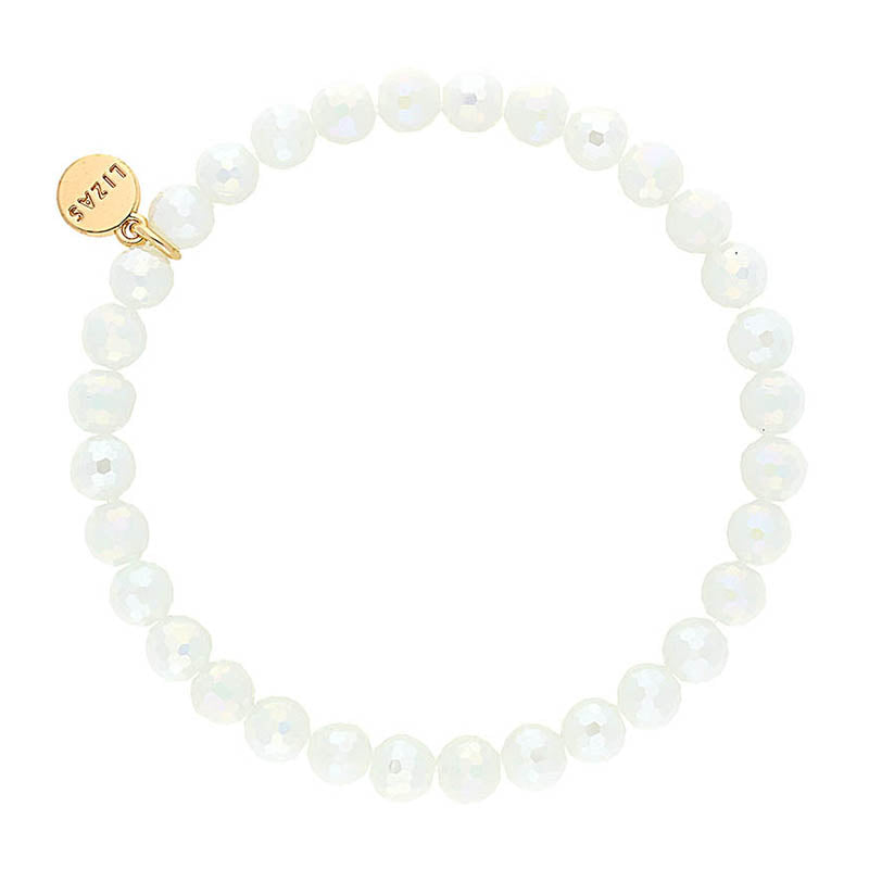 Lizas Clairsville stretchie bracelet 6mm