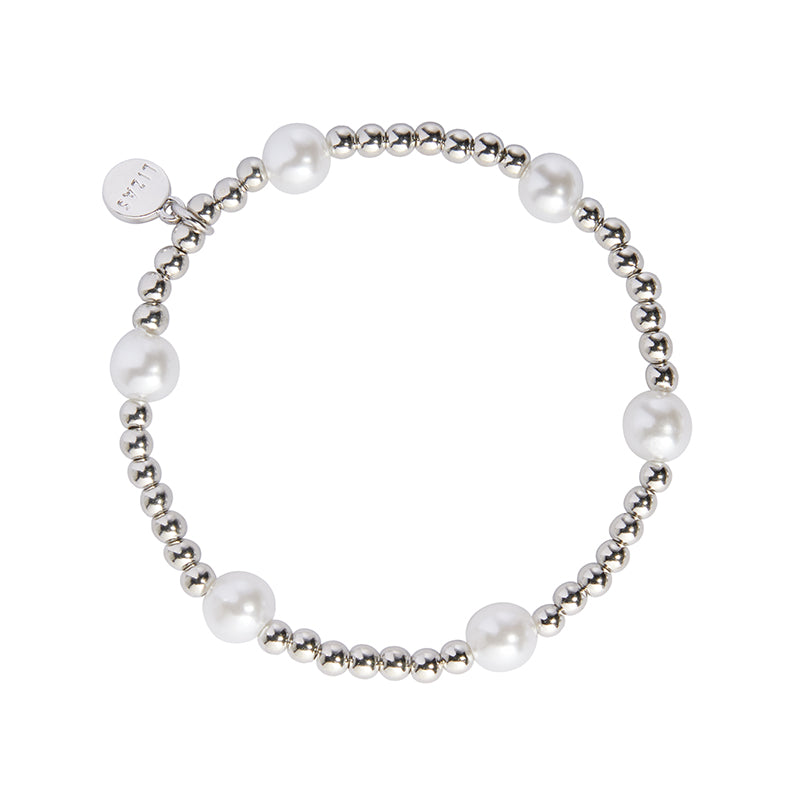 Lizas Livingston Flexi bracelet with pearls