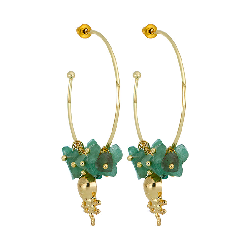 Lizas Natural Stone Dangly's