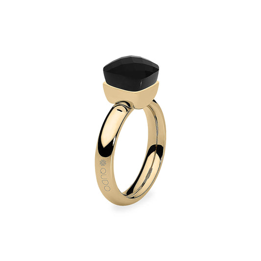 Firenze Ring in Gold - Jet