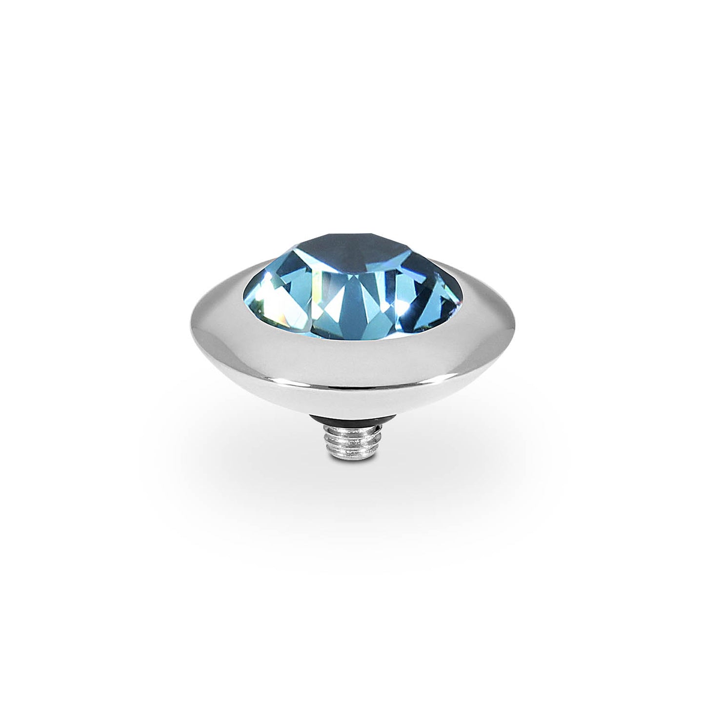 Tondo Top - 13mm in Silver
