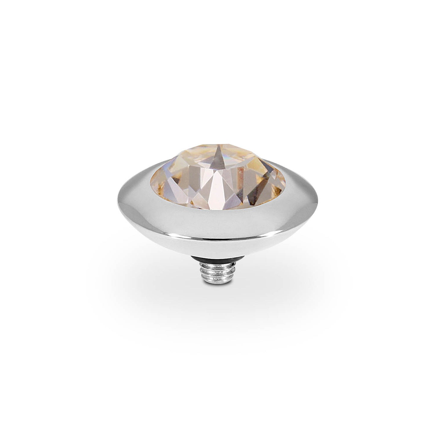 Tondo Top - 13mm in Silver