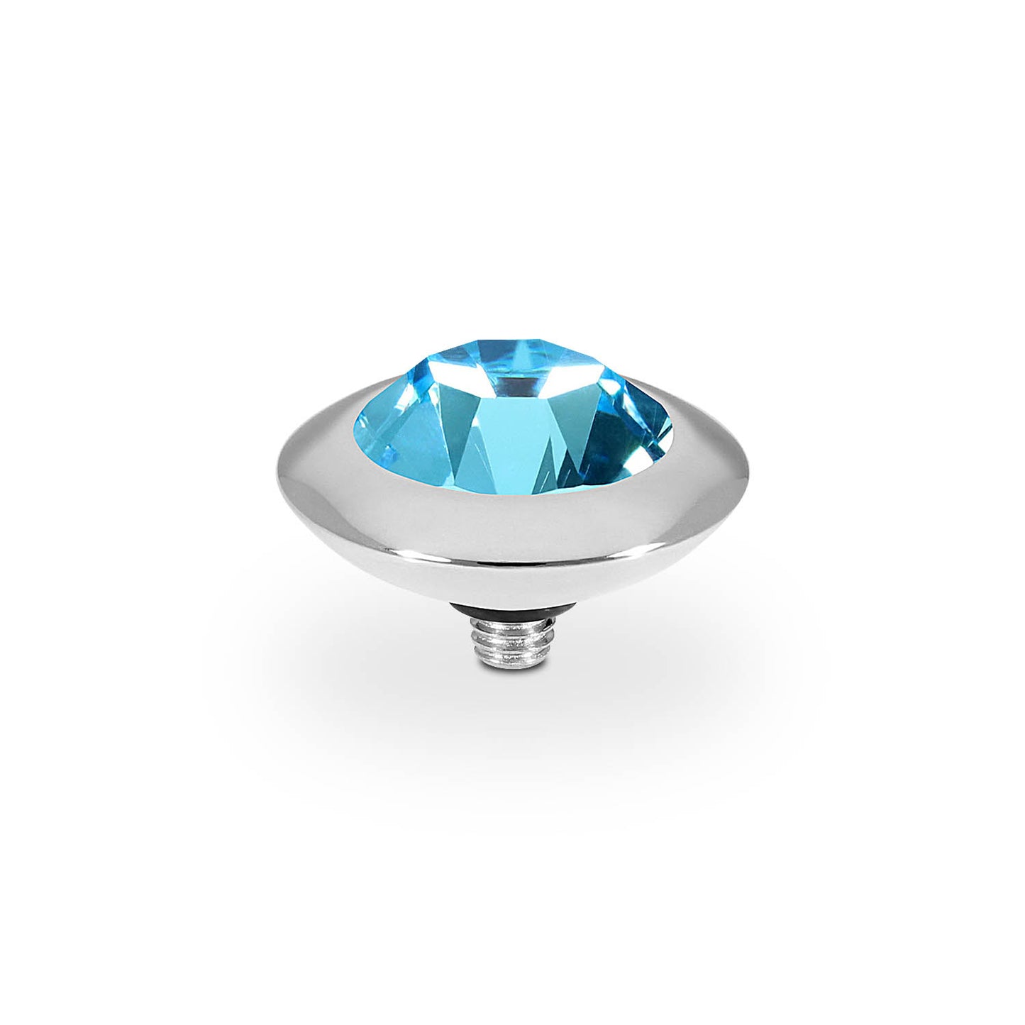 Tondo Top - 13mm in Silver