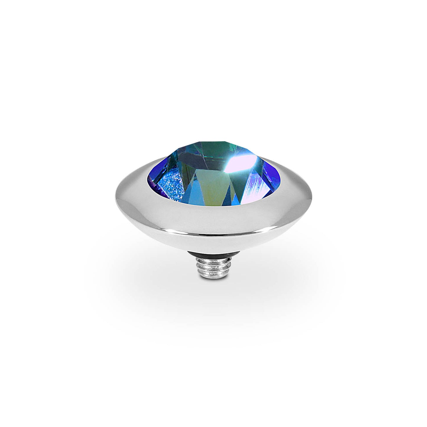Tondo Top - 13mm in Silver