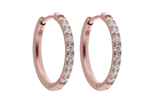 Eternity Earrings - 18mm