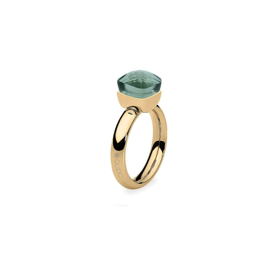 Firenze Ring in Gold - Light grey