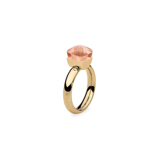 Firenze Ring in Gold - Light Peach