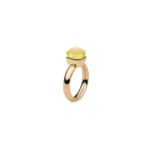 Firenze Ring in Gold - Transparent Yellow