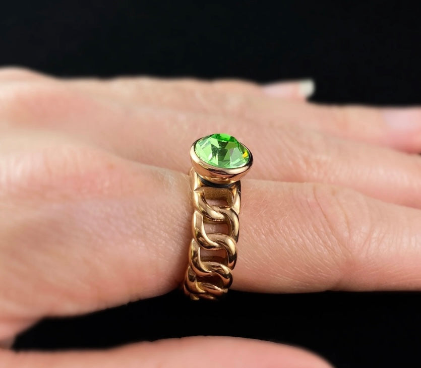 Liberi Ring in Rose Gold