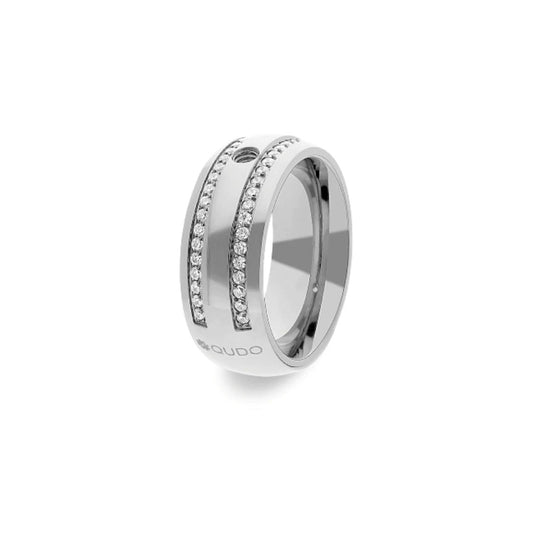 Lecce Ring in Polished Silver