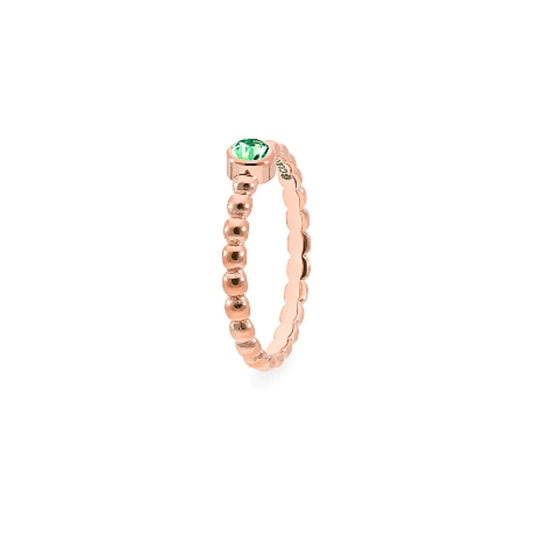 Matino Deluxe Ring in Rose Gold - Erinite