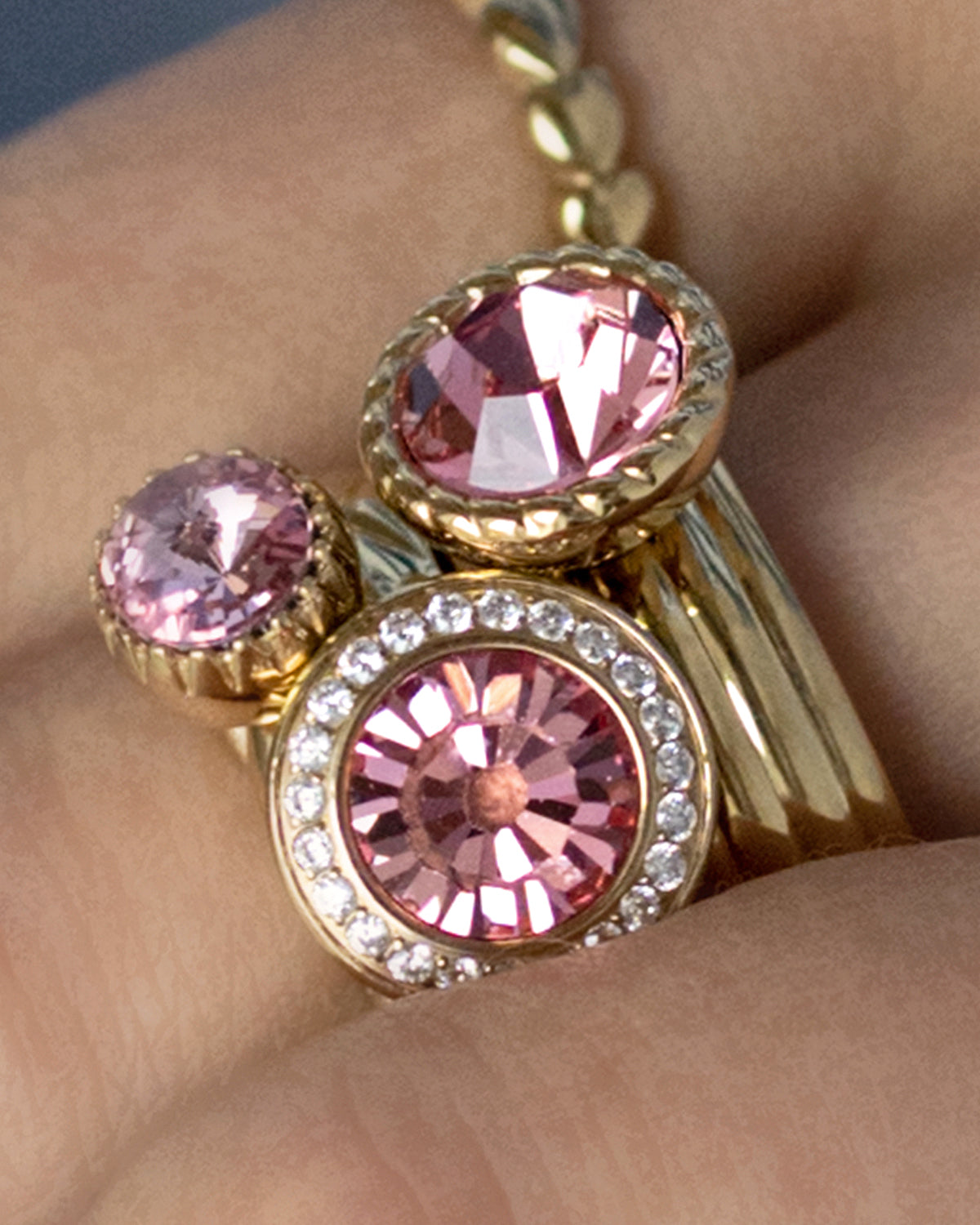 Tondo Deluxe Top - 13mm in Gold