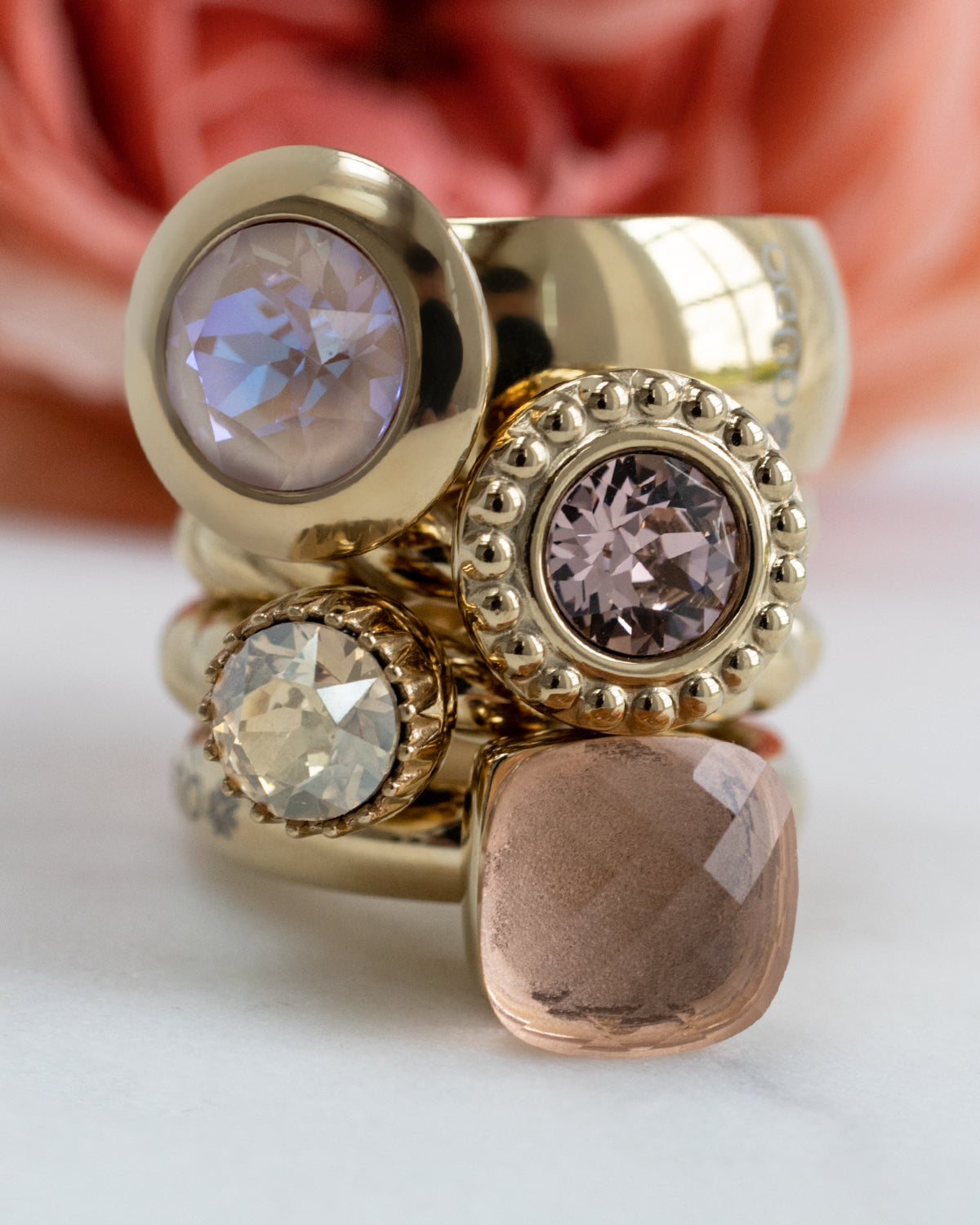 Tondo Top - 13mm in Gold