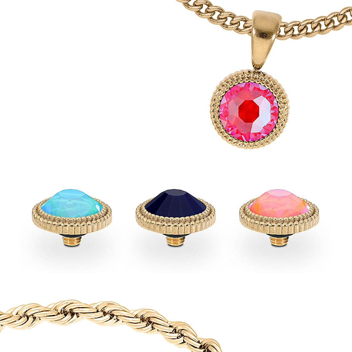 Fabero Flat Top in Gold