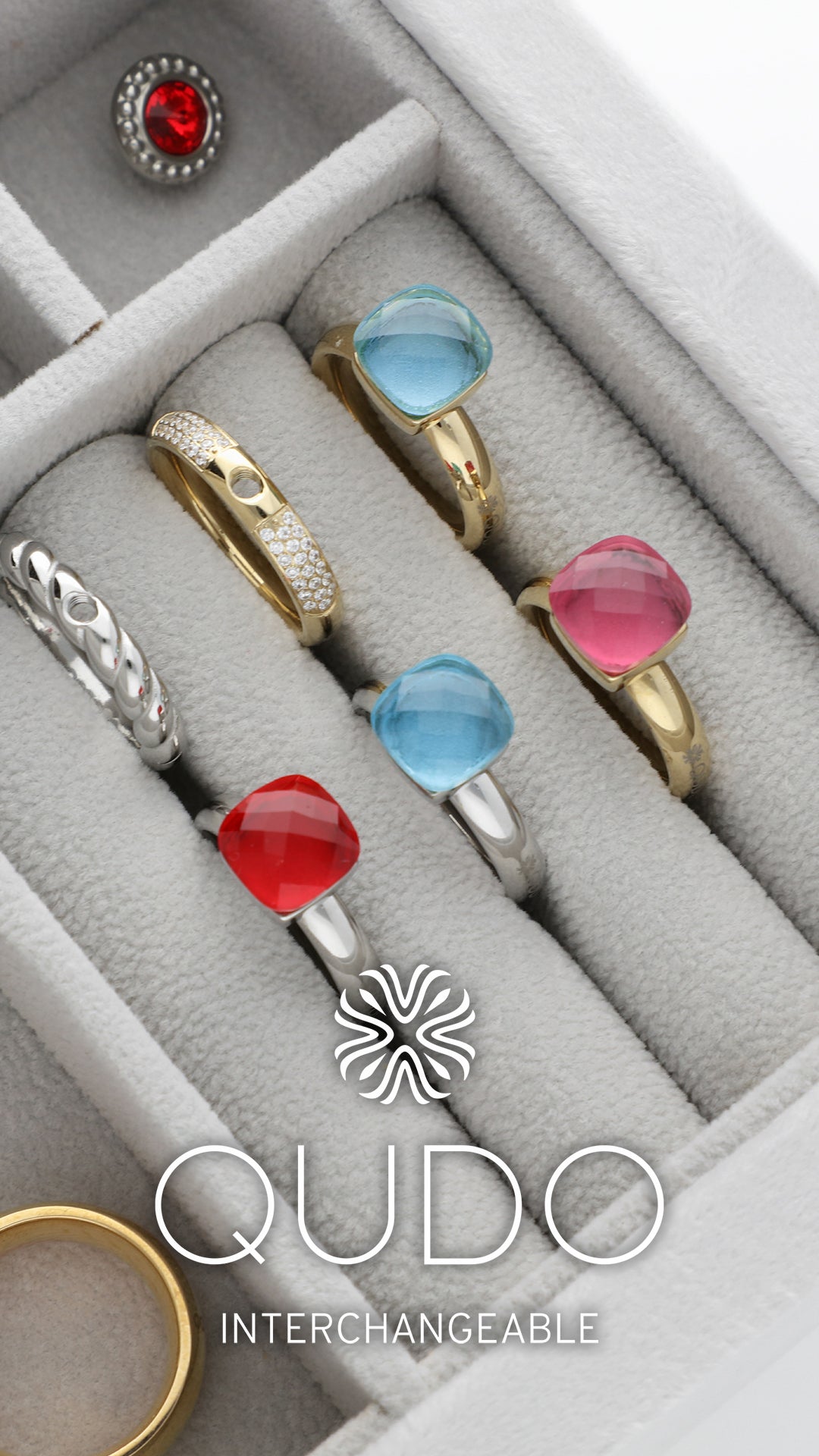 Firenze Ring in Gold - Emerald