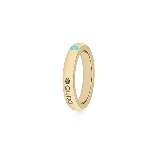 Saria Ring in Gold - Turquoise