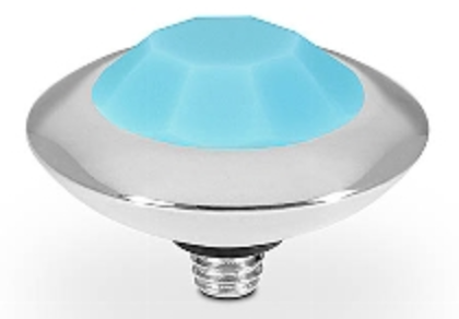 Tondo Top - 13mm in Silver