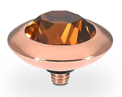 Tondo Top - 13mm in Rose Gold