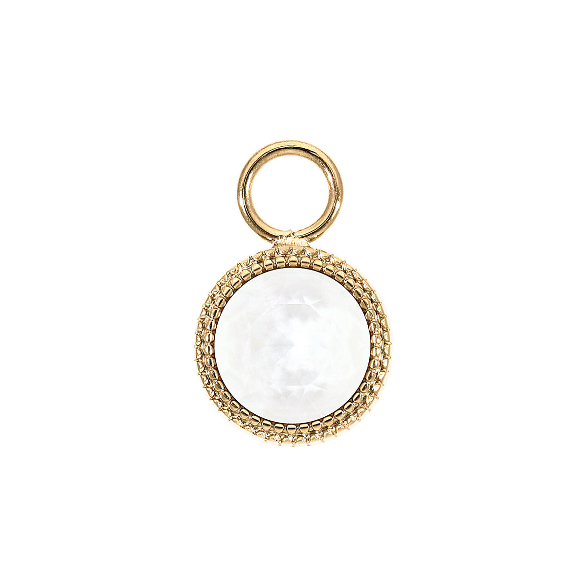 Fabero Single charm in Gold