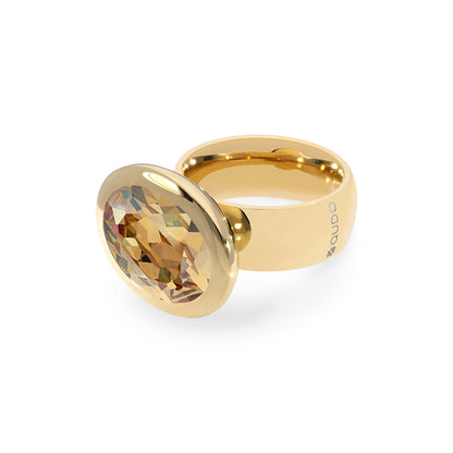 Tivola Ring Big in Gold - Golden Shadow