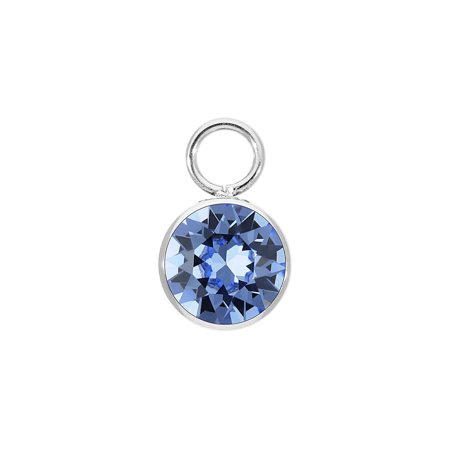 Bottone Charm in Silver