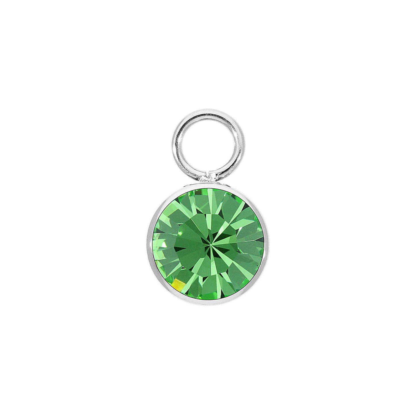 Bottone Charm in Silver