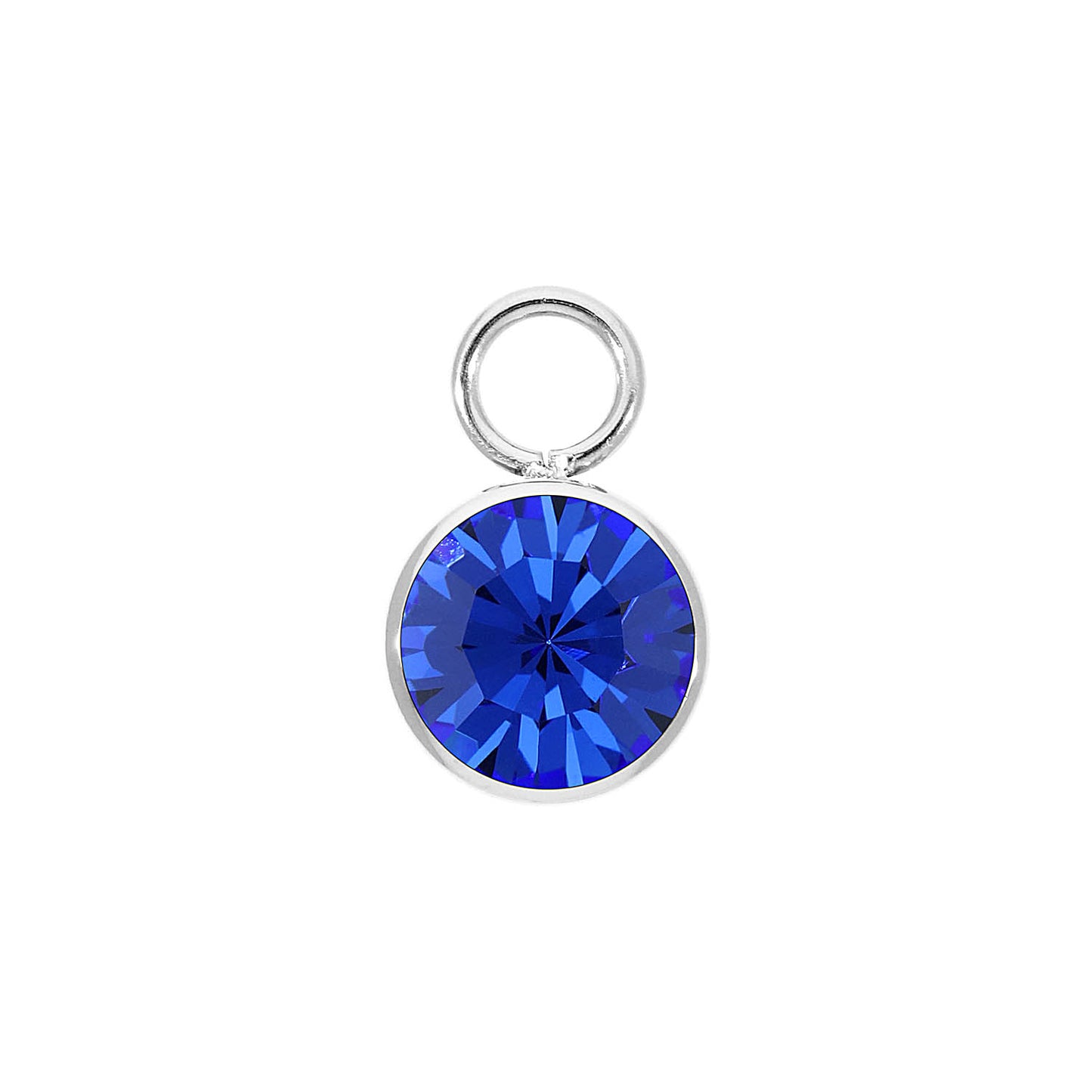 Bottone Charm in Silver