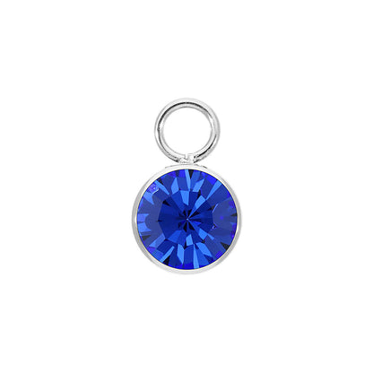 Bottone Charm in Silver
