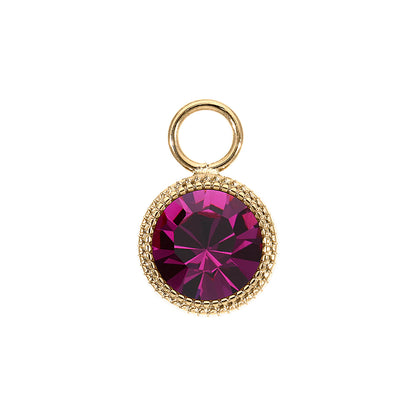 Fabero Single charm in Gold