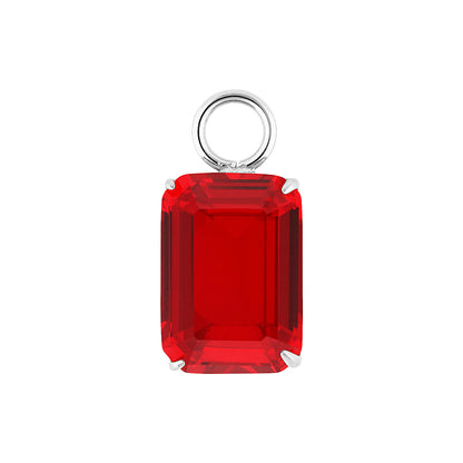 Orria Single Charm in Polished Silver