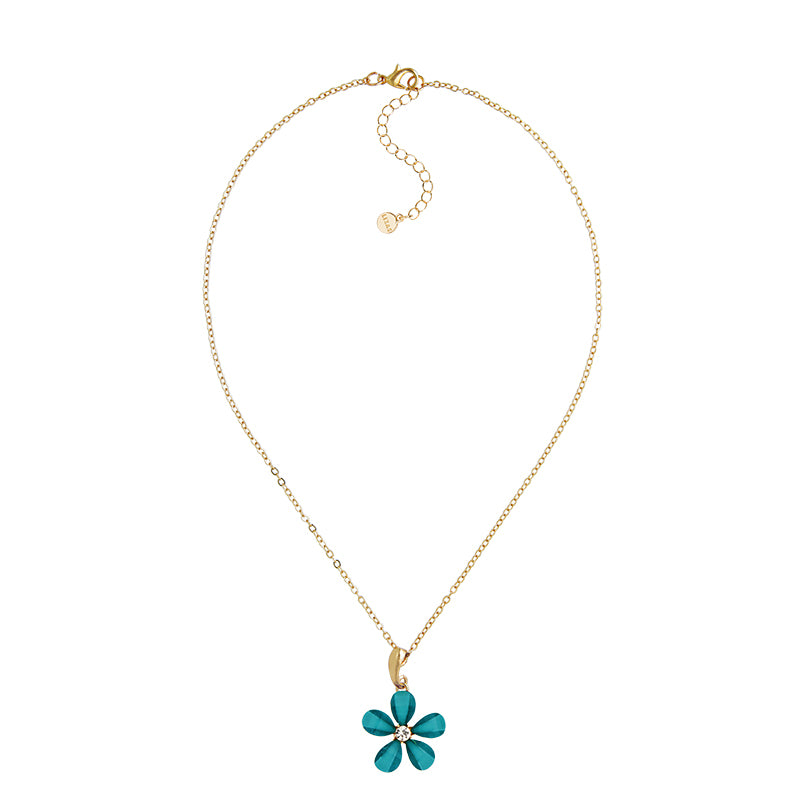 Lizas flower pendant Necklace