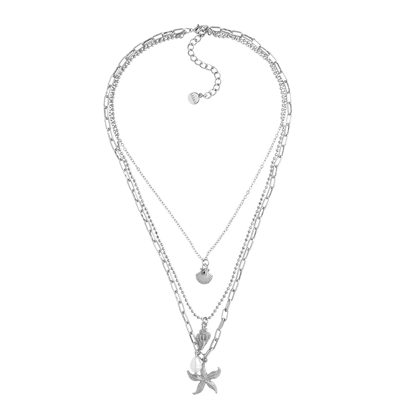 Lizas Tripple strand necklace