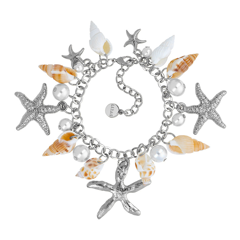 Lizas Multi Shell & Pearl bracelet