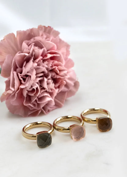 Firenze Ring in Gold - Peridot