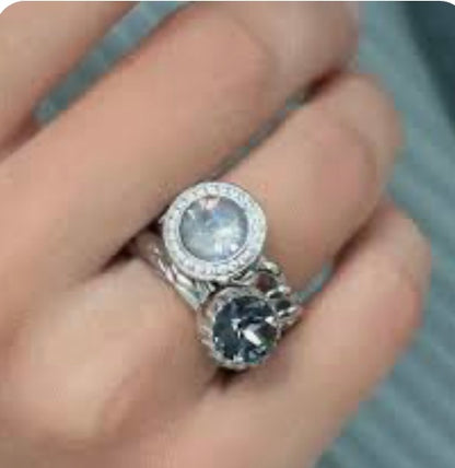 Liberi Ring in Polished Silver