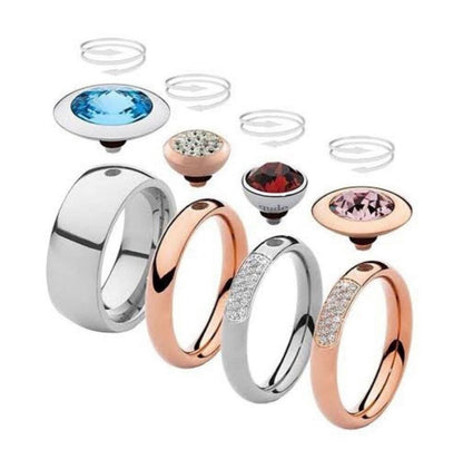 Basic Ring Big in Rose Gold