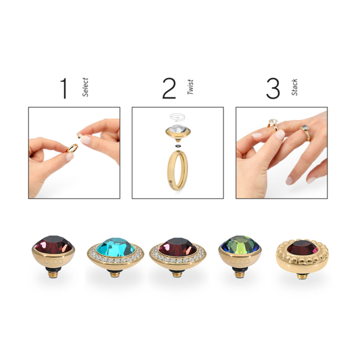 Basic Ring Small in Gold