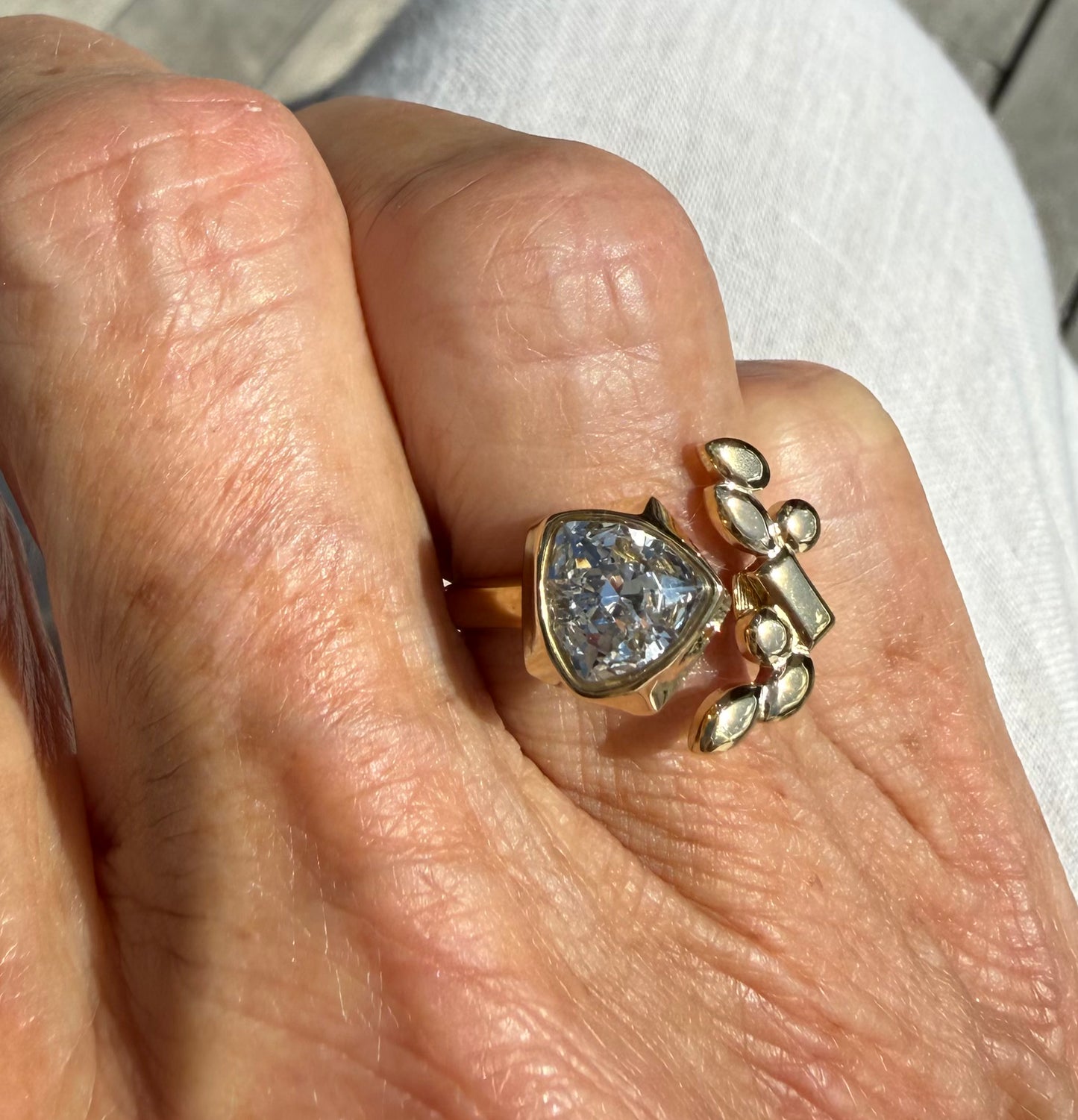 Florale Adjustable Ring