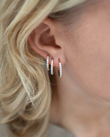 Eternity Earrings -  18mm