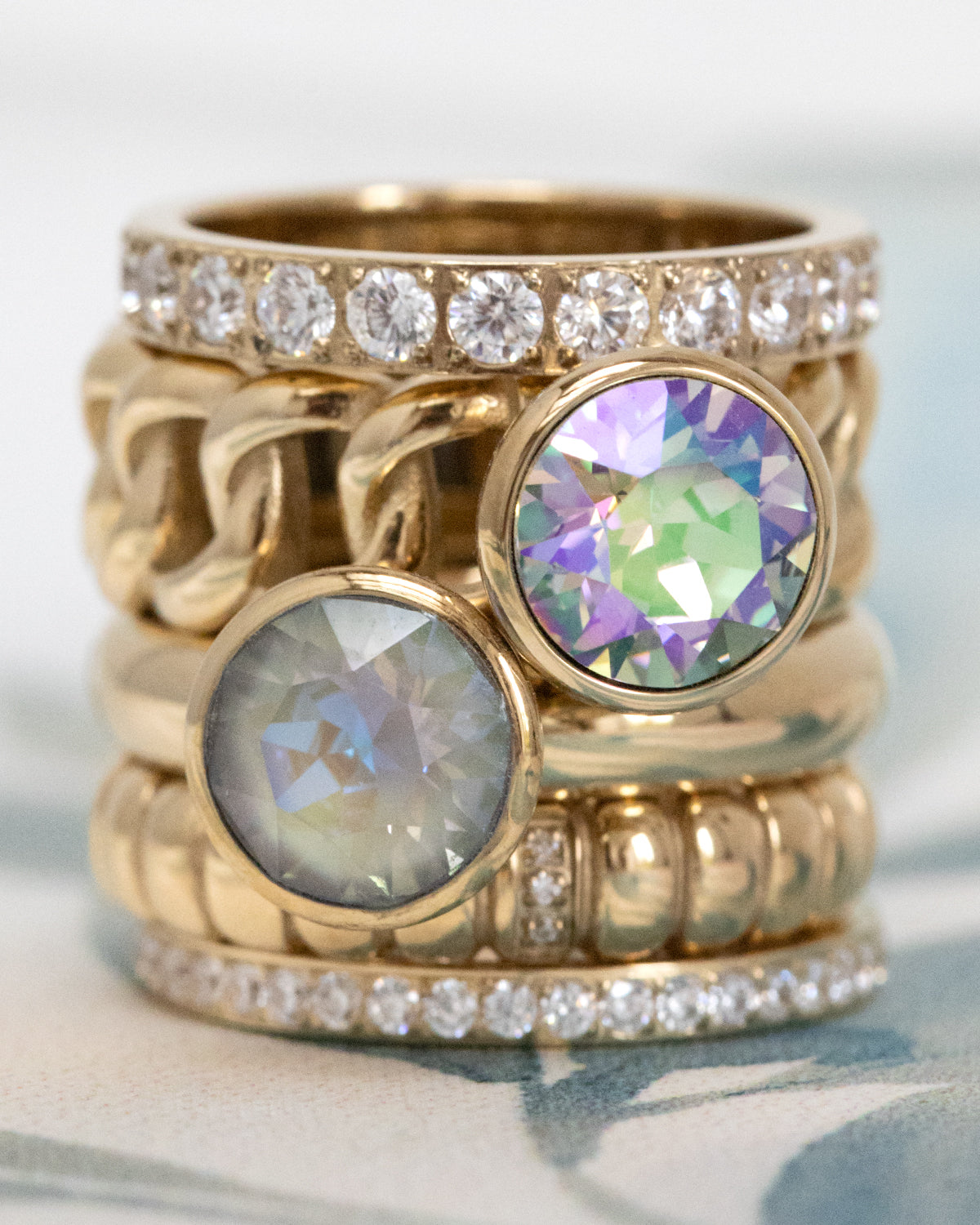 Liberi Ring in Gold