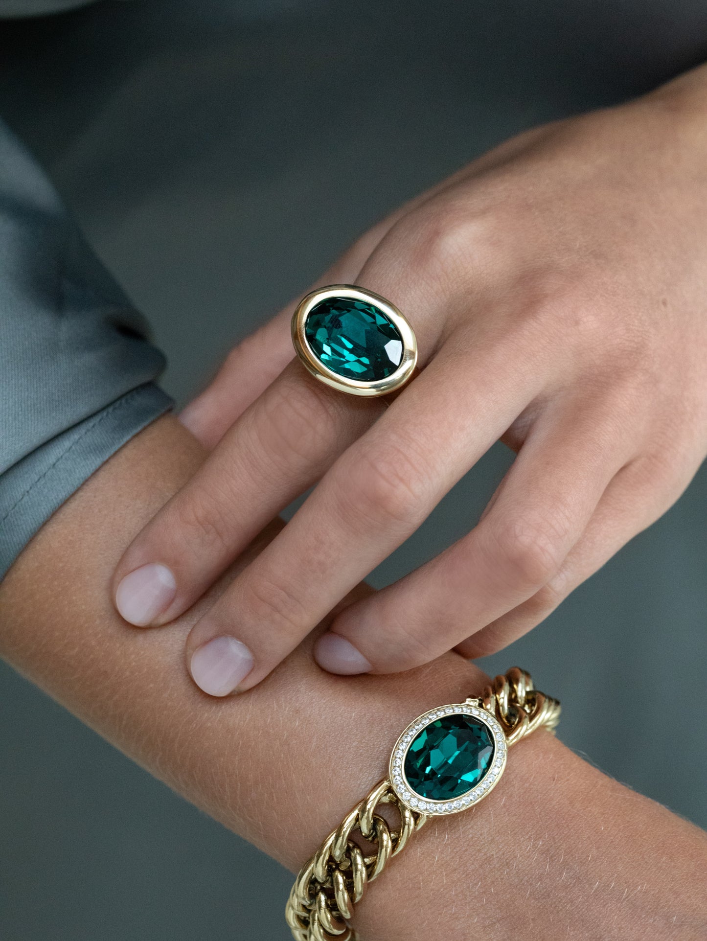Tivola `bracelet in rose gold