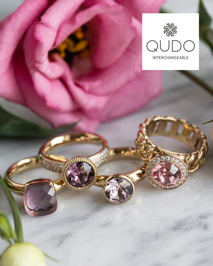 Bottone Top 8mm in Rose Gold