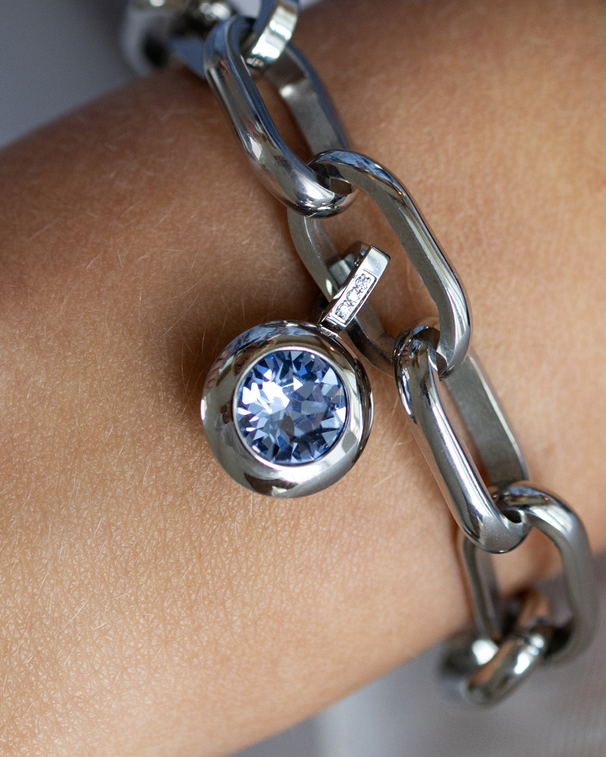 Tondo Top - 13mm in Silver