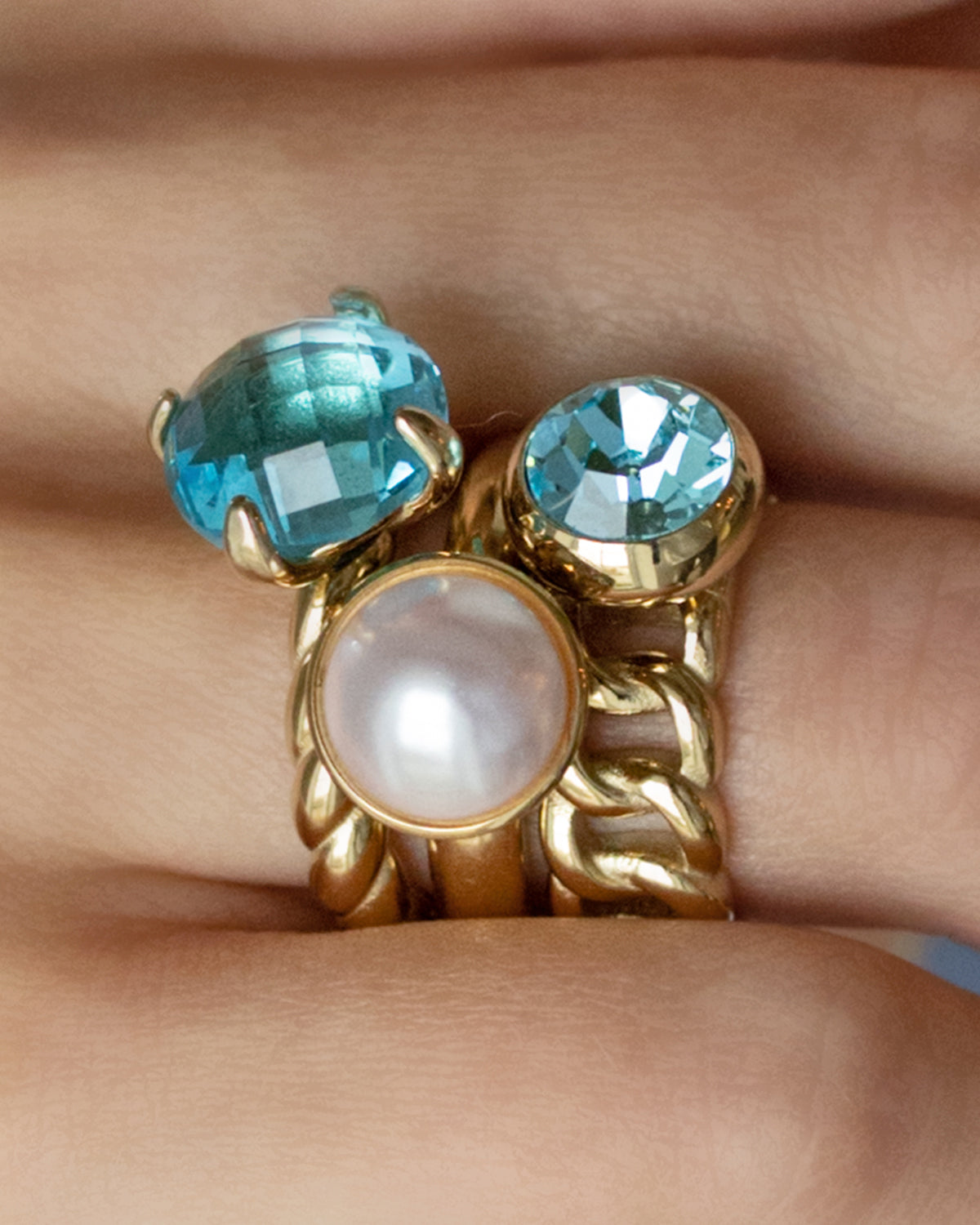 Seano Top 13mm in Gold